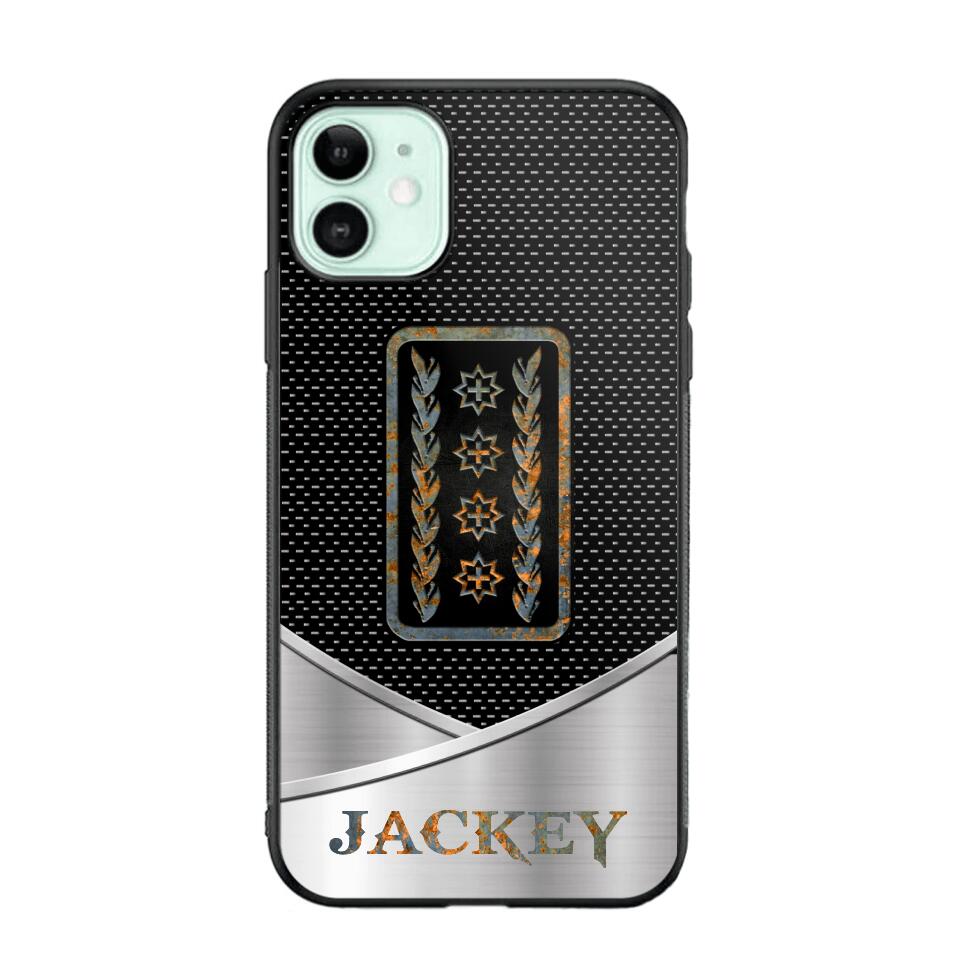 Personalized Swiss Veteran/ Solider Phonecase QTDT0208