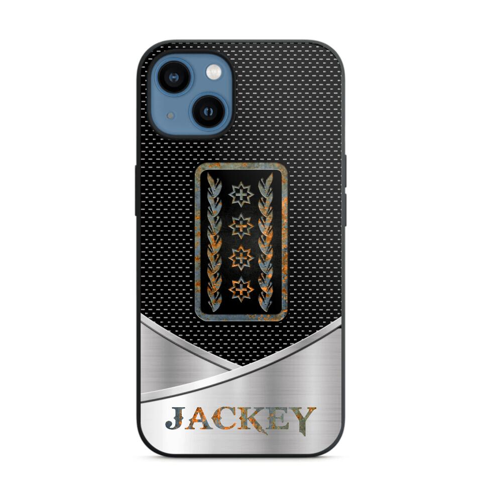 Personalized Swiss Veteran/ Solider Phonecase QTDT0208