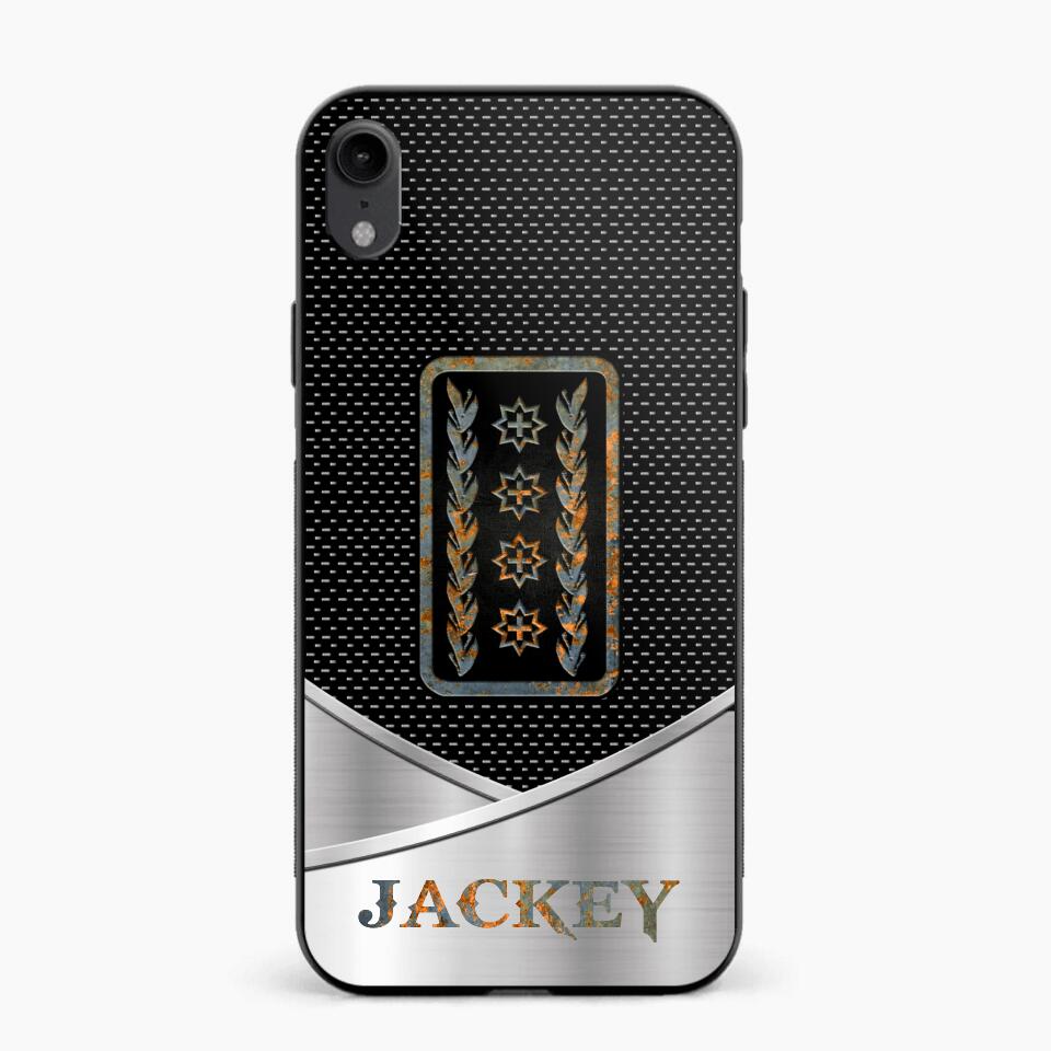 Personalized Swiss Veteran/ Solider Phonecase QTDT0208
