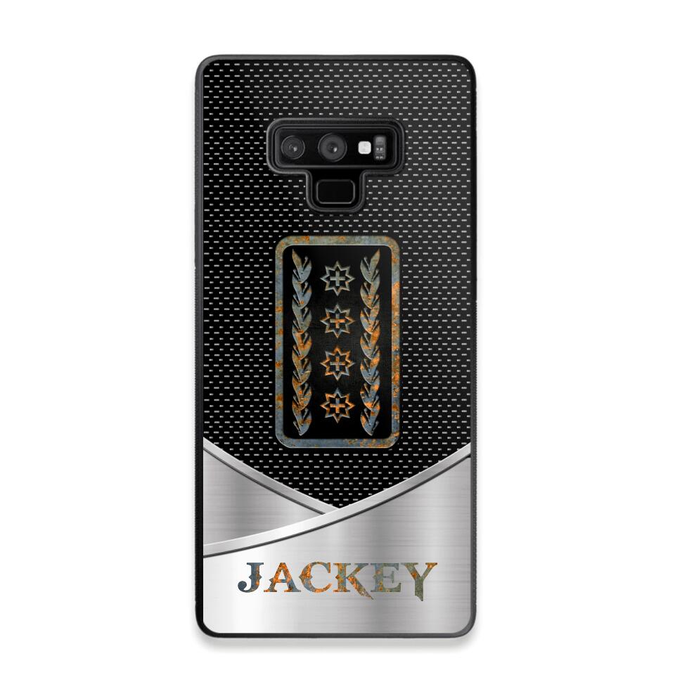 Personalized Swiss Veteran/ Solider Phonecase QTDT0208