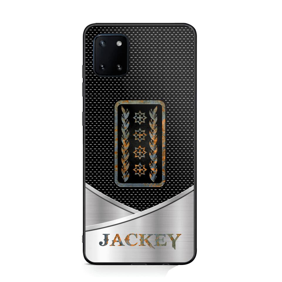 Personalized Swiss Veteran/ Solider Phonecase QTDT0208