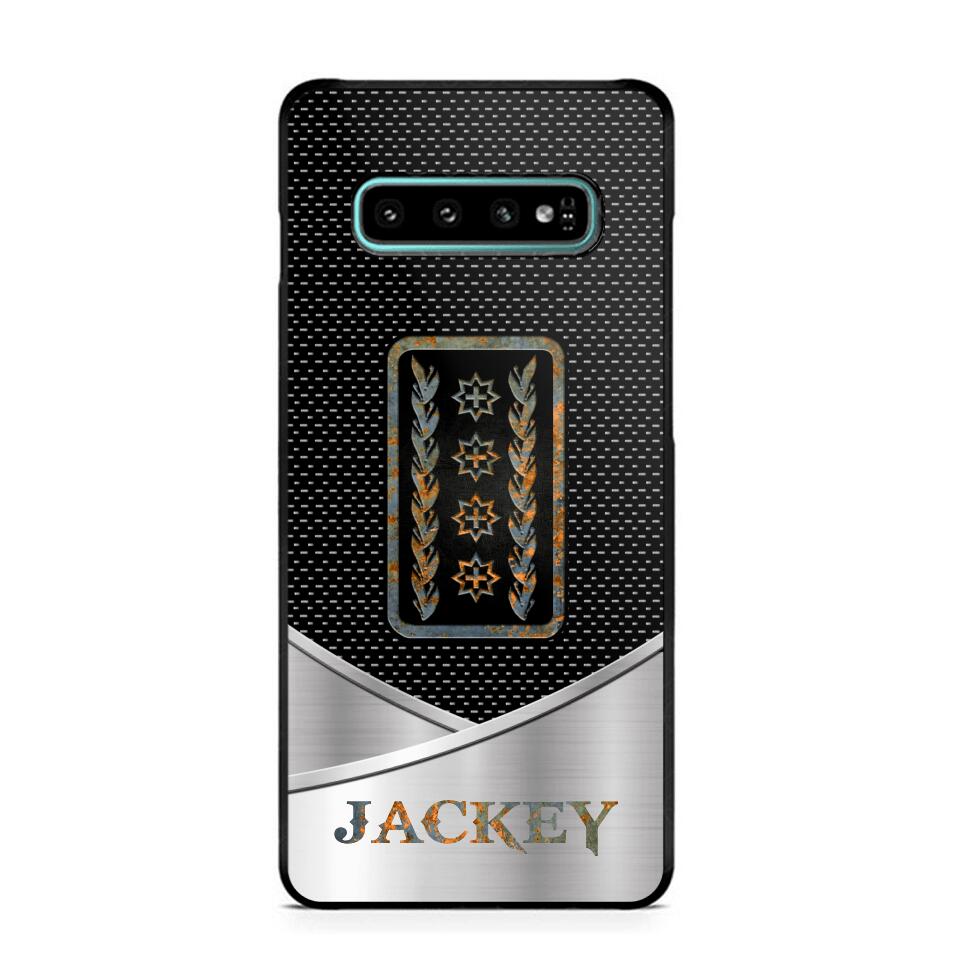 Personalized Swiss Veteran/ Solider Phonecase QTDT0208
