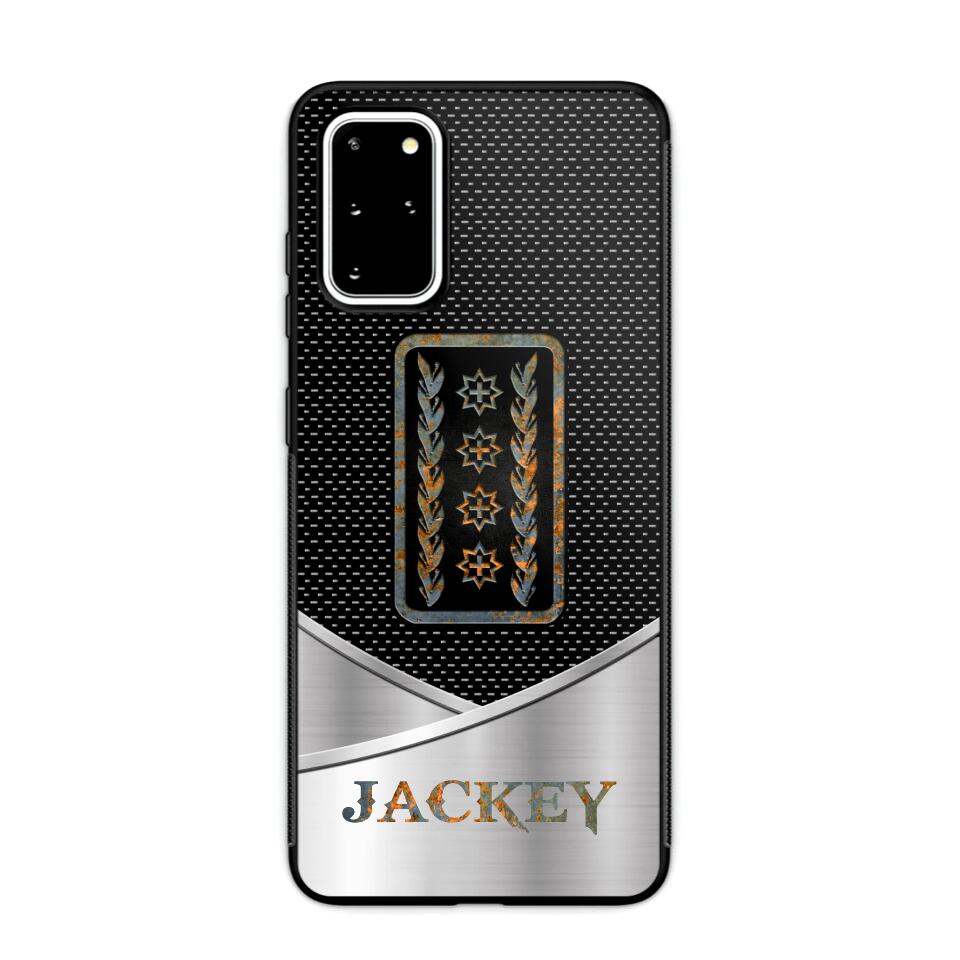 Personalized Swiss Veteran/ Solider Phonecase QTDT0208