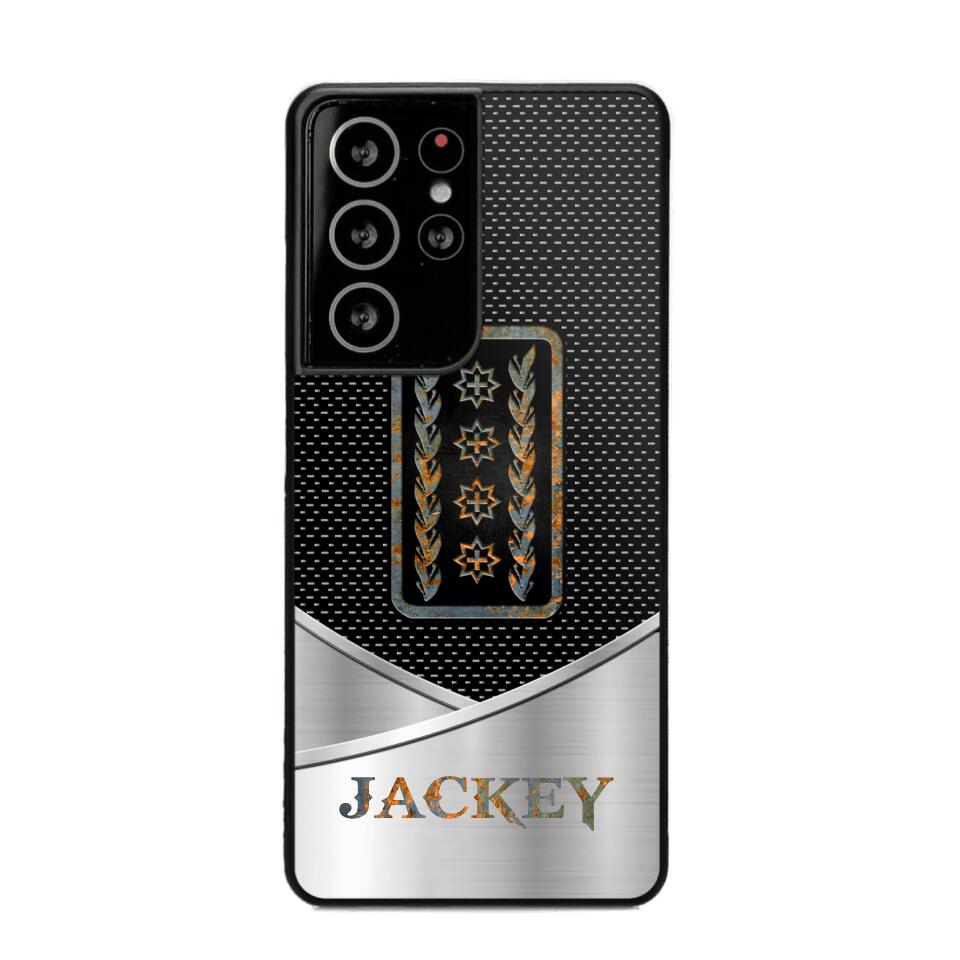 Personalized Swiss Veteran/ Solider Phonecase QTDT0208