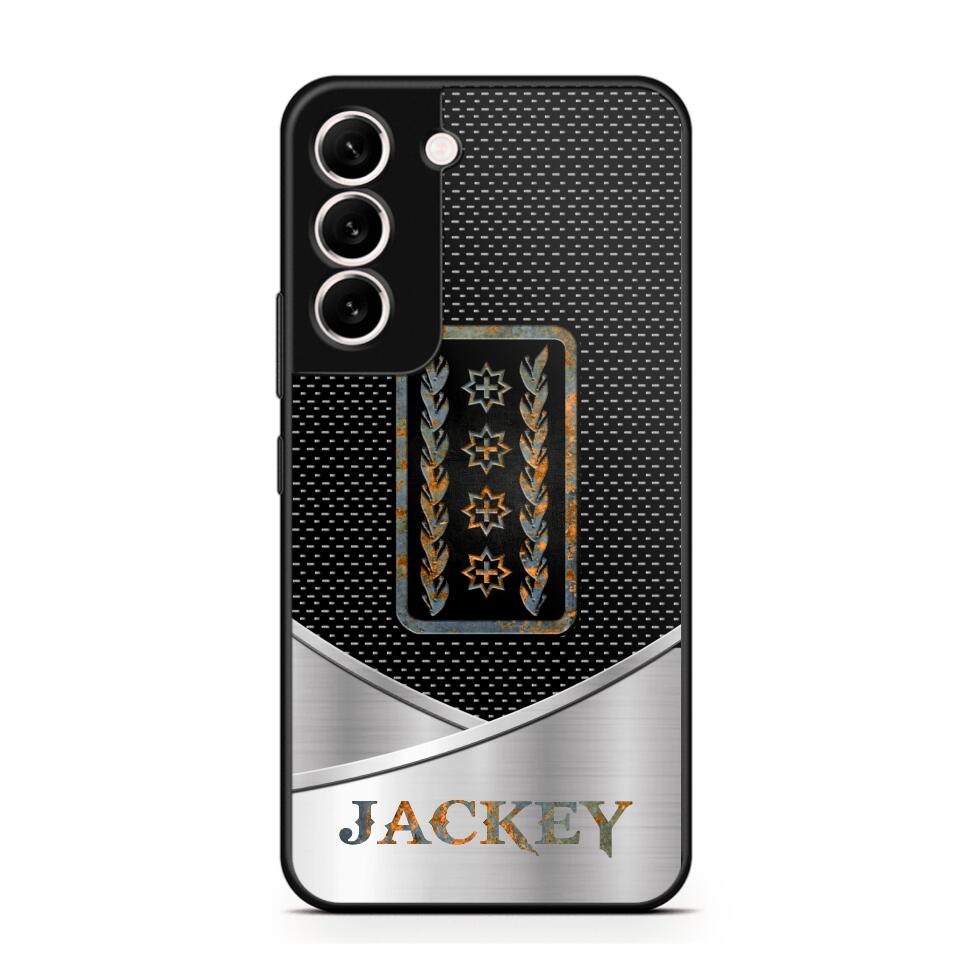 Personalized Swiss Veteran/ Solider Phonecase QTDT0208