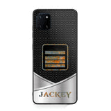 Personalized French Veteran/ Solider Phonecase QTDT0208