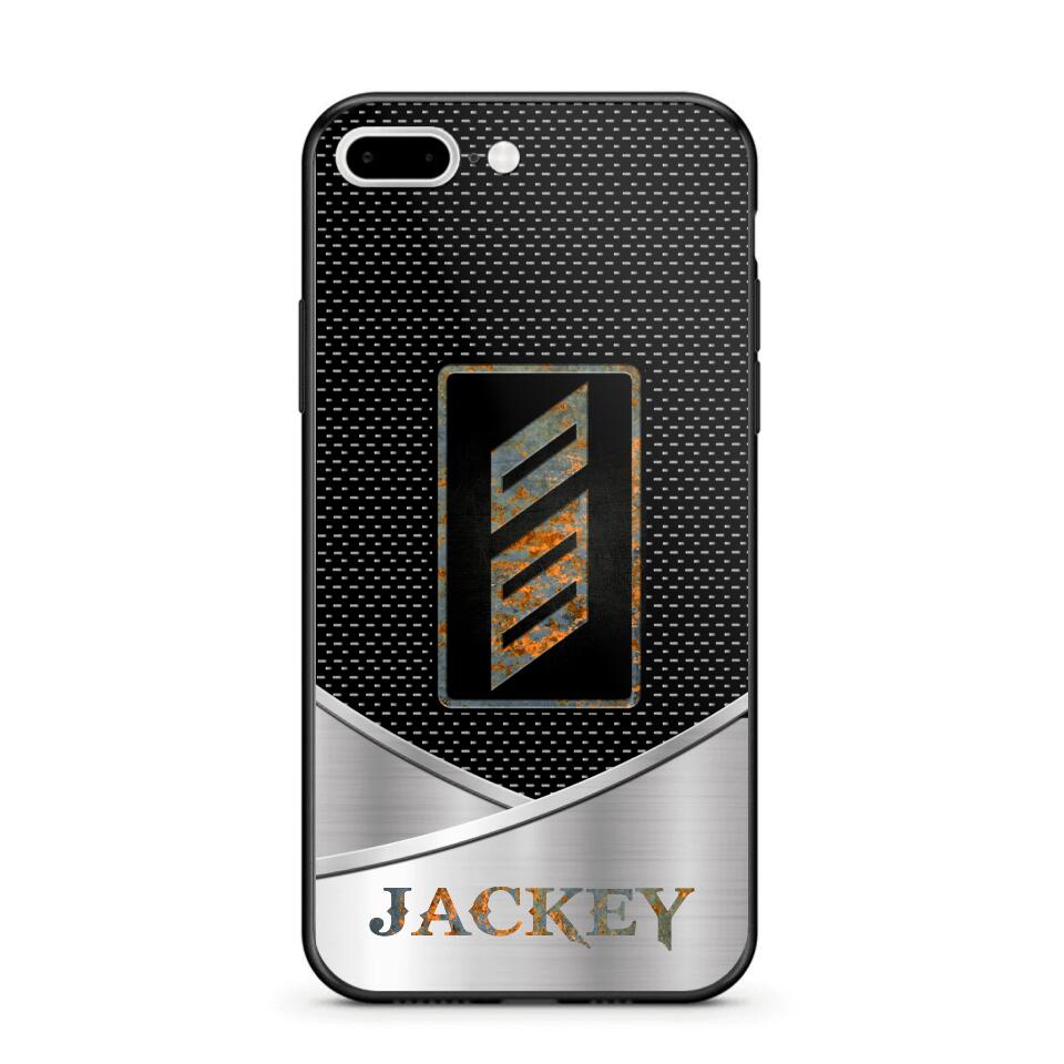 Personalized German Veteran/ Solider Phonecase QTDT0308