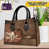 Personalized Kids Custom Name Leather Bag Printed NQDT0508