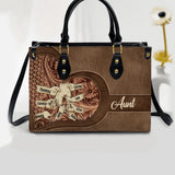 Personalized Kids Custom Name Leather Bag Printed NQDT0508