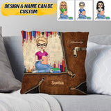 Personalized Teacher Life- Gift For Teacher Pillow Printed NQHQ0508