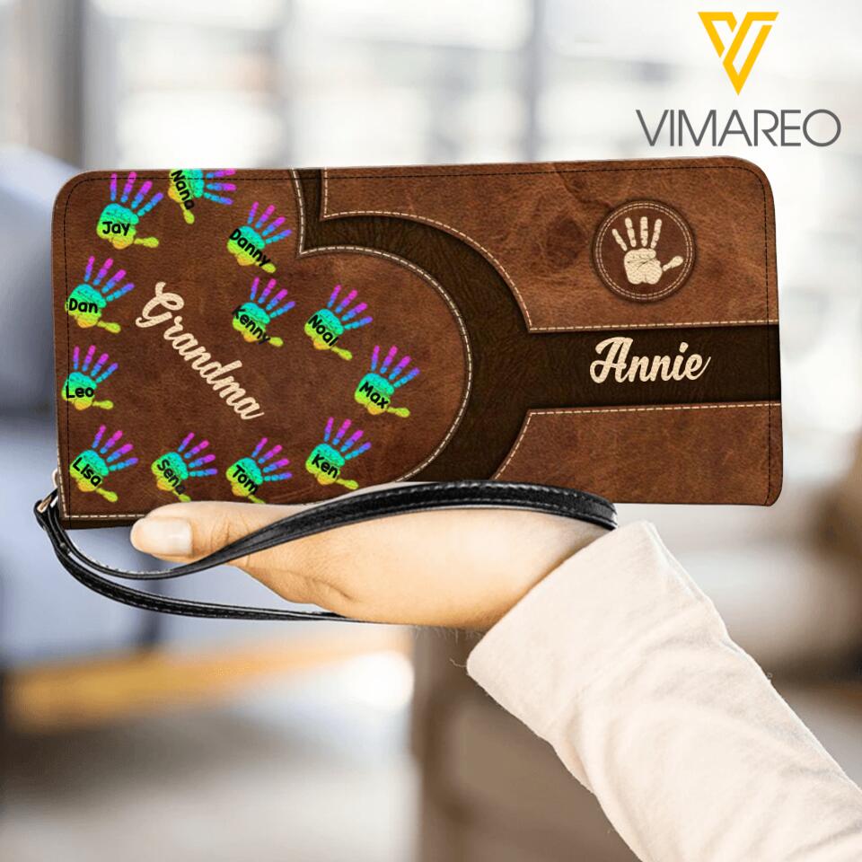 Personalized Kids Custom Name Woman Clutch Purse NQHY0308