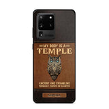 Personalized My Body Is A Temple Phone Case Printed NQVQ0808