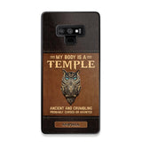 Personalized My Body Is A Temple Phone Case Printed NQVQ0808