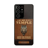 Personalized My Body Is A Temple Phone Case Printed NQVQ0808