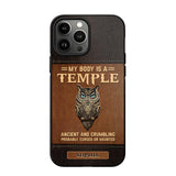 Personalized My Body Is A Temple Phone Case Printed NQVQ0808