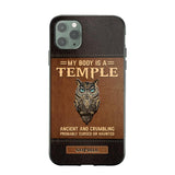 Personalized My Body Is A Temple Phone Case Printed NQVQ0808