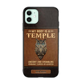Personalized My Body Is A Temple Phone Case Printed NQVQ0808