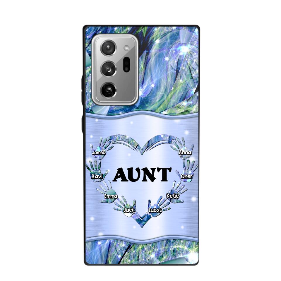 Personalized Aunt Kid Phone Case Printed 22AUG-DT09