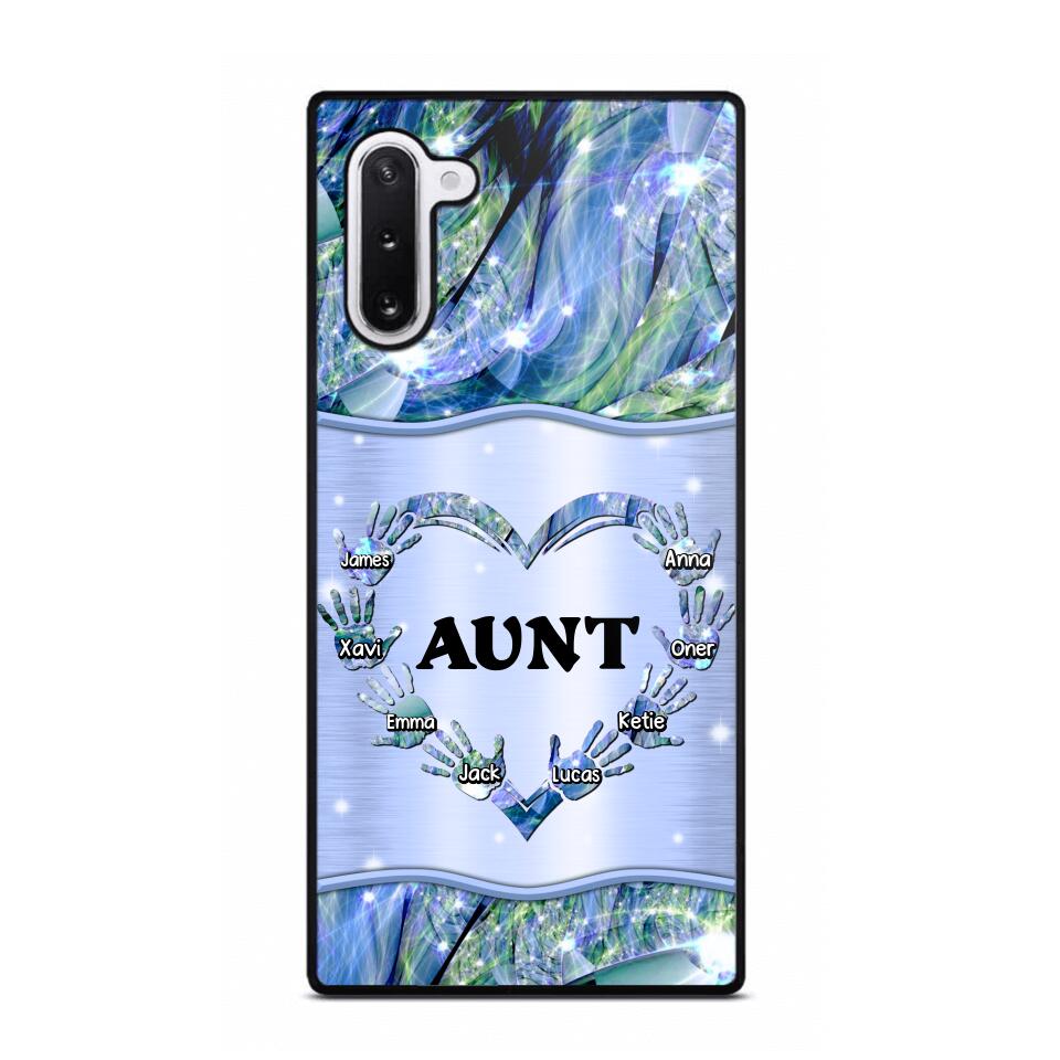 Personalized Aunt Kid Phone Case Printed 22AUG-DT09