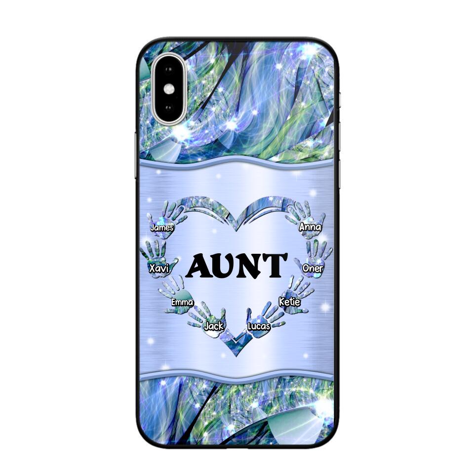 Personalized Aunt Kid Phone Case Printed 22AUG-DT09