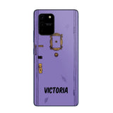 Personalized Monica Purple Door Phonecase QTHY1008