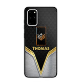 Personalized Canadian Veterans/Soldier Phone Case Printed 22AUG-HY10