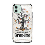 Personalized Blessed To Be Called Grandma Kid Name Halloween Phonecase Printed QTVQ1708