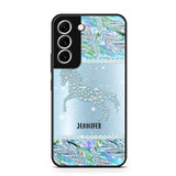 Personalized Horse Lover Custom Sparkling Phone Case Printed NQMA2908
