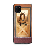 Personalized Horse Door Phone Case Printed 22AUG-MA30