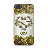 Personalized German Grandma Kid Sparkling Heart Phone Case Printed 22SEP-HQ07