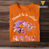Personalized Bleessed To Be Called Grandma Sparkling Color Great Tshirt Printed 22SEP-HQ16