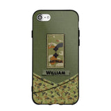 Personalized Australian Veterans/Soldier Camo Flag Phone Case Printed 22OCT-HY25