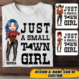 Personalized Just A Small Town New York Girl Tshirt Printed 22OCT-HQ28