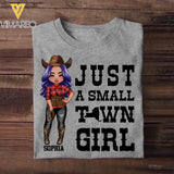 Personalized Just A Small Town New York Girl Tshirt Printed 22OCT-HQ28