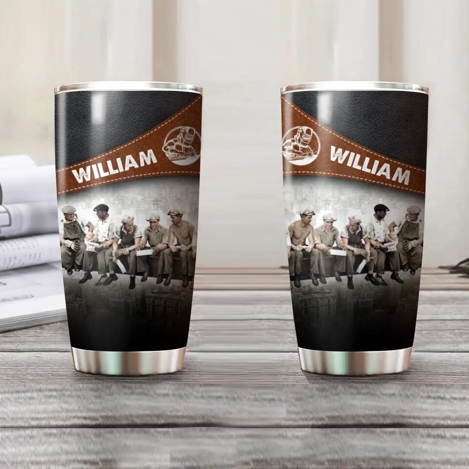 Personalized Ironworker Gifts Tumbler Printed QTHY2910