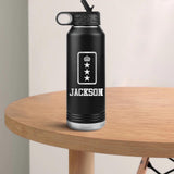 Personalized I Am A Sweden Grumpy Veteran I'm Proud To Be A Veteran Tumbler Or Water Bottle  Printed 22NOV-DT08