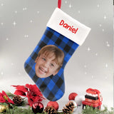 Personalized Your Image Family With Name Christmas Stocking QTHQ1111