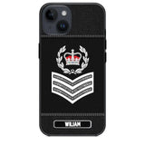 Personalized Australian Police Rank Phonecase 22NOV-HQ12