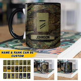 Personalized German Solider/ Veteran Rank Camo Ceramics Mug 22NOV-HQ17