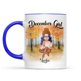 Personalized December Girl Is As Smooth As Tennessee Whiskey Autumn Printed Accent Mug 22NOV-DT21