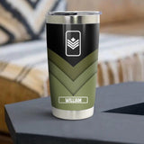 Personalized Canadian Veteran/SoldierTumbler Printed QTHY2111
