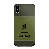 Personalized German Solider/ Veteran Camo Rank 3D Printed Phonecase QTHQ2111