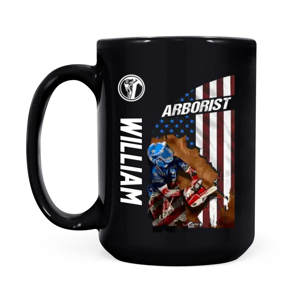 Personalized US Arborist Ceramics Mug 22NOV-HQ22