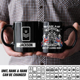 Personalized I am A Grumpy Veteran I Can Fix Stupid But It's Gonna Hurt British Veteran Ceramic Mug QTDT2211