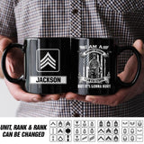 Personalized I Am A Grumpy Veteran I Can Fix Stupid But It's Gonna Hurt US Veteran/Soldier Mug QTHQ2311