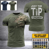 PERSONALIZED UK ARMY RANK CAMO 3D TSHIRT PRINTED QTDT2811