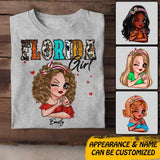 Personalized Florida Girl I Love Florida 3D Printed Tshirt QTDT0112