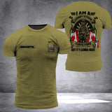 Personalized I Am A Canadian Grumpy Veteran I Can Fix Stupid Rank Flag 3D Printed Tshirt QTHQ0512