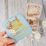 Personalized Trucker Wife Leather Jewelry Travel Box Printed 22DEC-DT06