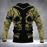 Personalized Australian Solider Camo Hoodie 3D Printed QTDT0812
